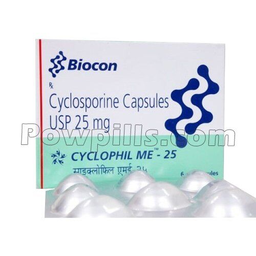 Cyclophil Me 25mg (Cyclosporine) 1 Cyclophil Me 25mg