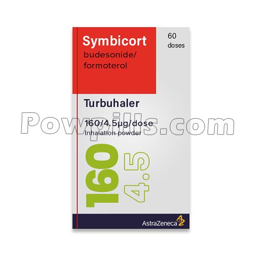 Symbicort Turbohaler 160 Mcg (Budesonide/Formoterol) 1 Symbicort Turbohaler 160 Mcg