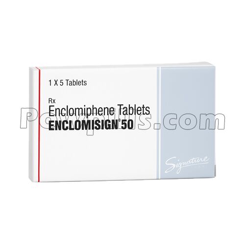 Enclomiphene Citrate (Enclomisign 50mg) 1 Enclomiphene Citrate