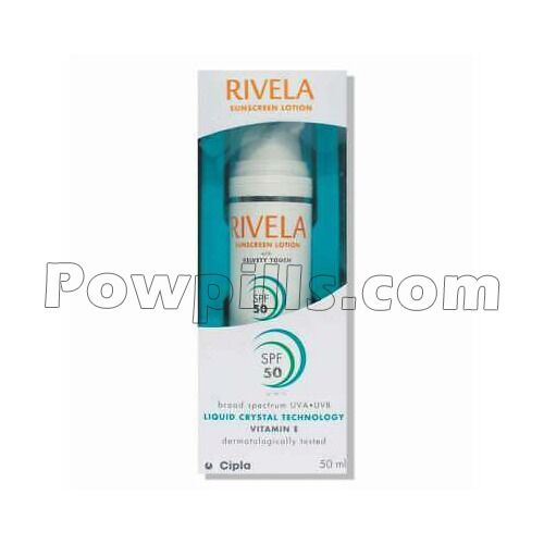 Rivela SPF 50 Sunscreen Lotion