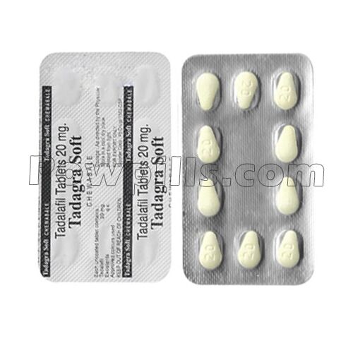 Tadagra Soft Chewable 20 Mg