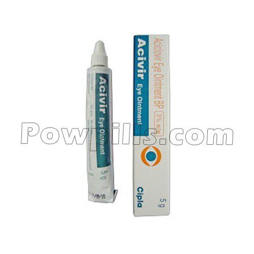 Acivir Eye Ointment (Acyclovir) 1 Acivir Eye Ointment