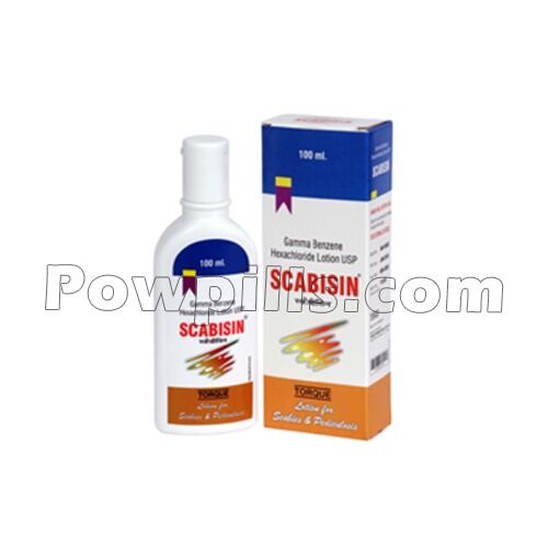 Scabisin Lotion (Lindane/Gamma Benzene Hexachloride) 1 Scabisin Lotion