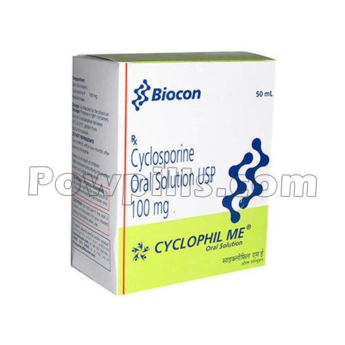 Cyclophil Me 100 Mg (Cyclosporine) 1 Cyclophil Me 100 Mg