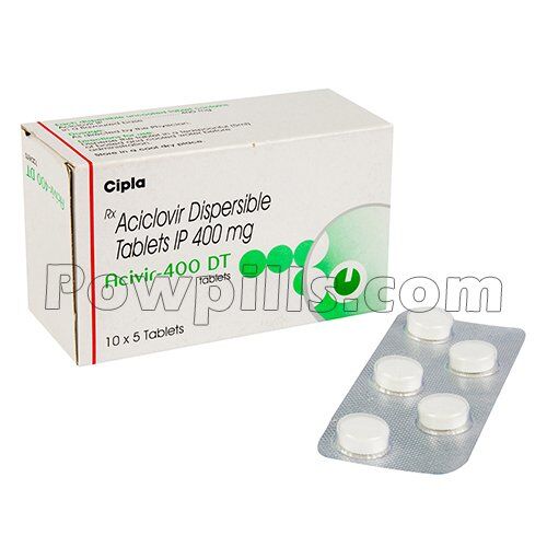 Acivir DT 400 Mg (Acyclovir) 1 Acivir DT 400 Mg