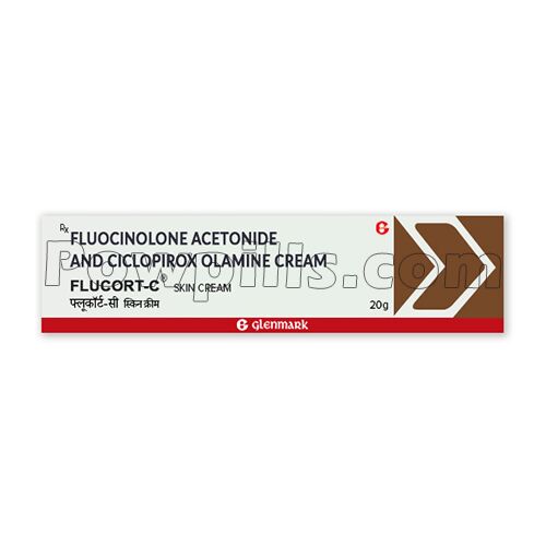 Flucort C Cream (Fluocinolone/Ciclopirox) 1 Flucort C Cream