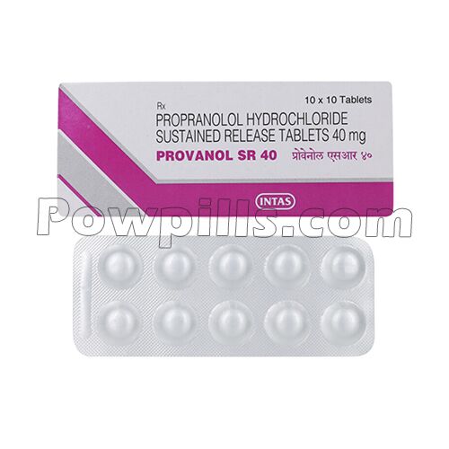 Provanol SR 40 Mg 1 provanol sr 40 mg