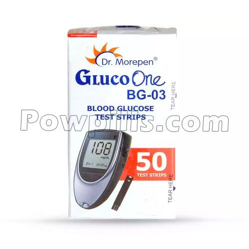 Dr. Morepen Gluco One Glucometer 1 Dr. Morepen Gluco One Glucometer