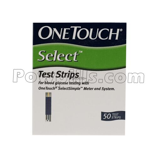 OneTouch Select Test 50 Strip 1 OneTouch Select Test 50 Strip