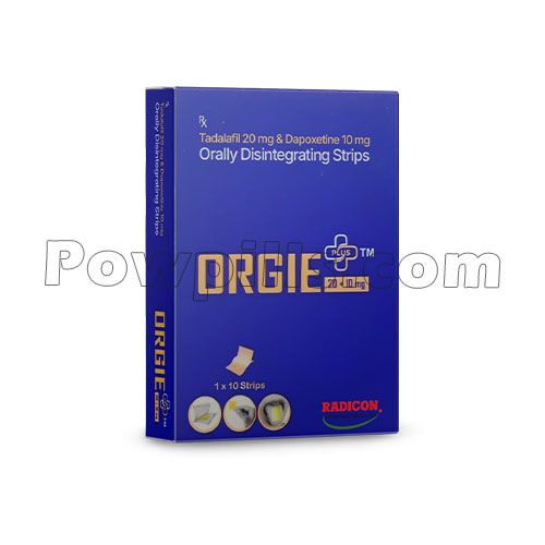 Orgie Plus (Tadalafil/Dapoxetine) 1 Orgie Plus