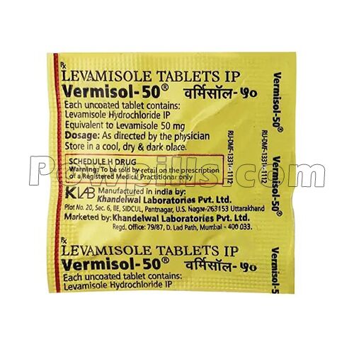 Levamisole Tablets (Vermisol 50) 1 Levamisole Tablets