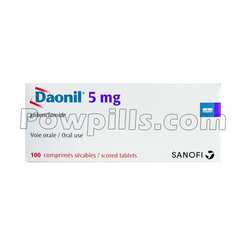 Daonil 5 Mg Tablet (Glibenclamide) 1 Daonil 5 Mg Tablet