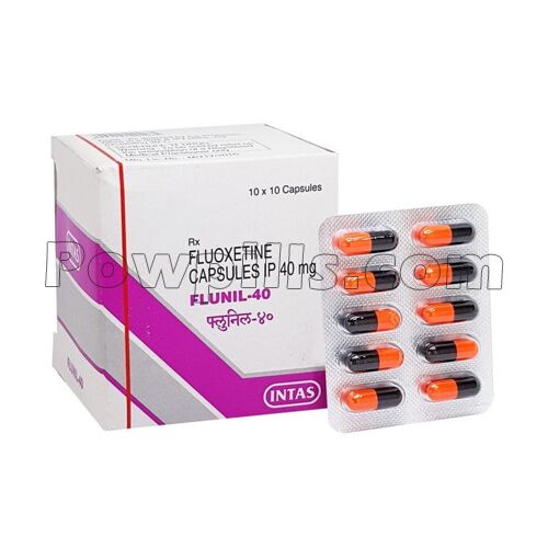 Flunil 40 Mg (Fluoxetine) 1 Flunil 40 Mg