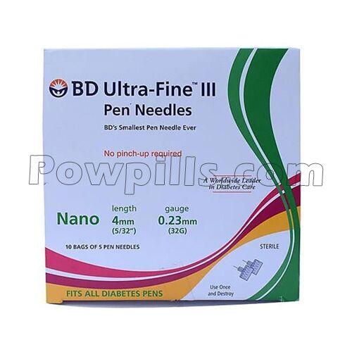 BD Ultra-Fine III Pen Needles 4MM 32G