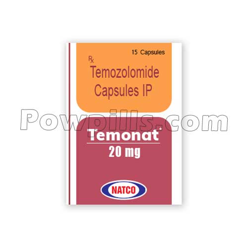 Temonat (Temozolomide) - 20 Mg 1 Temonat (Temozolomide) - 20 Mg